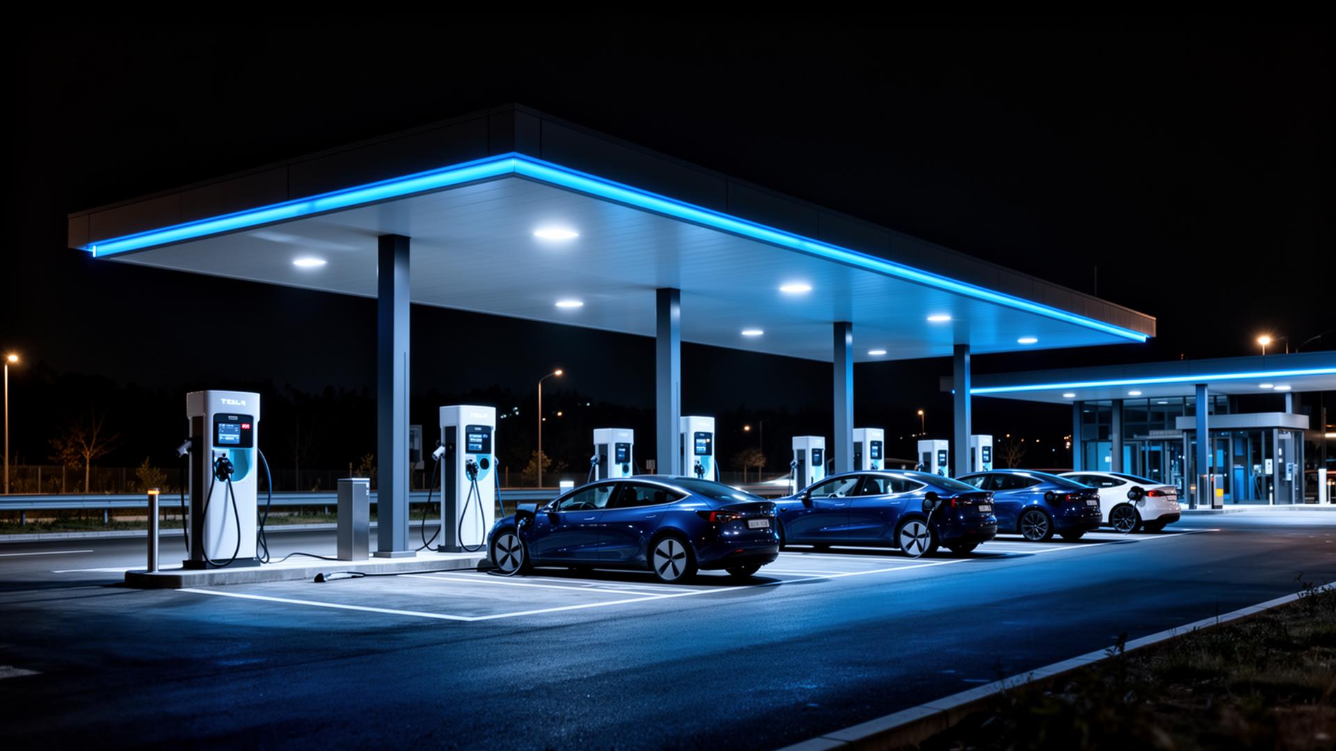 Large-scale EV charging deployment